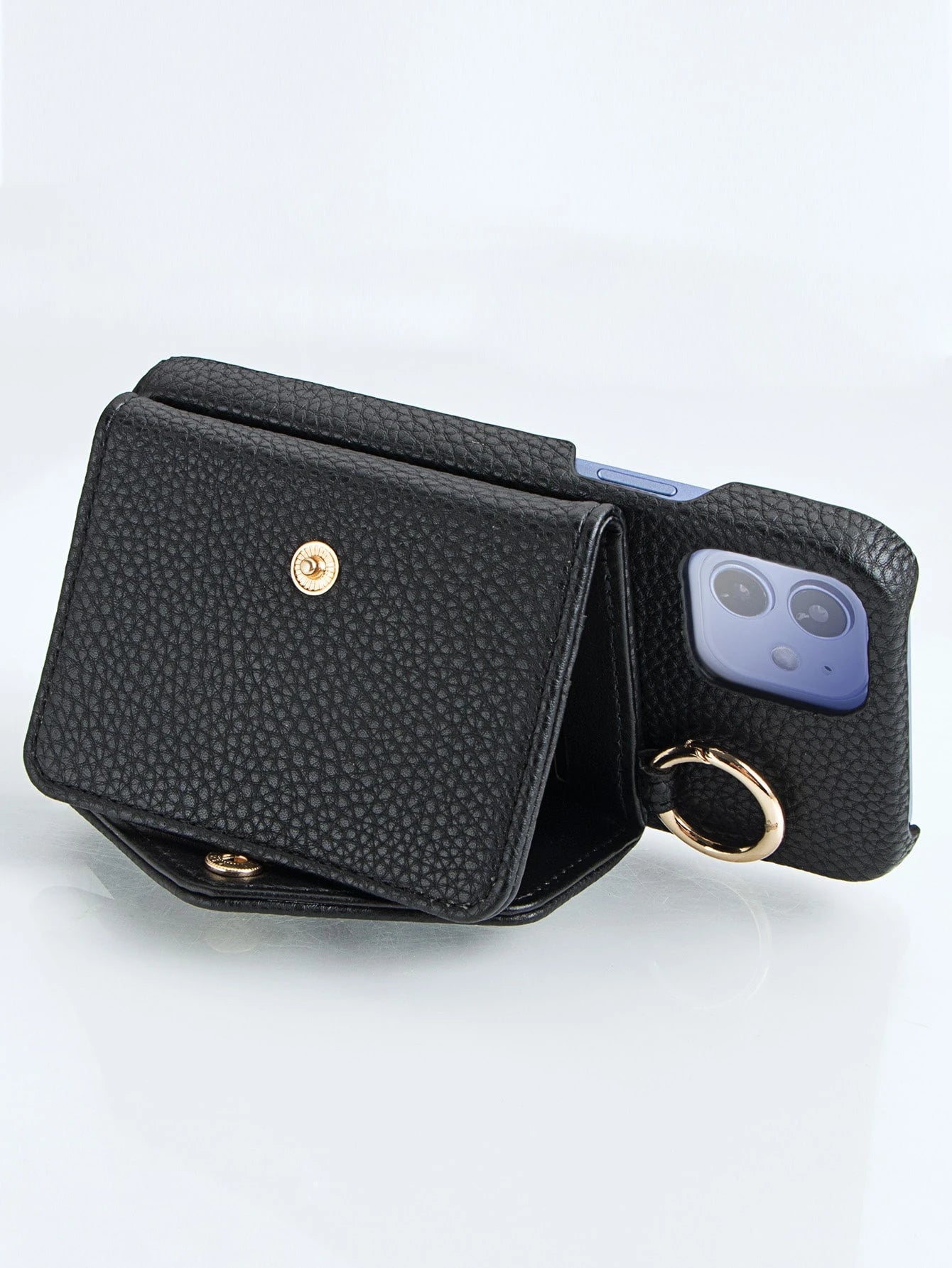 Børnies | Crossbody Økologisk Læder Telefon Etui - Multifunktionel