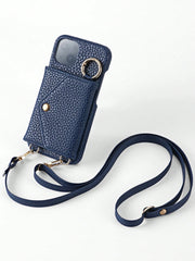 Børnies | Crossbody Økologisk Læder Telefon Etui - Multifunktionel