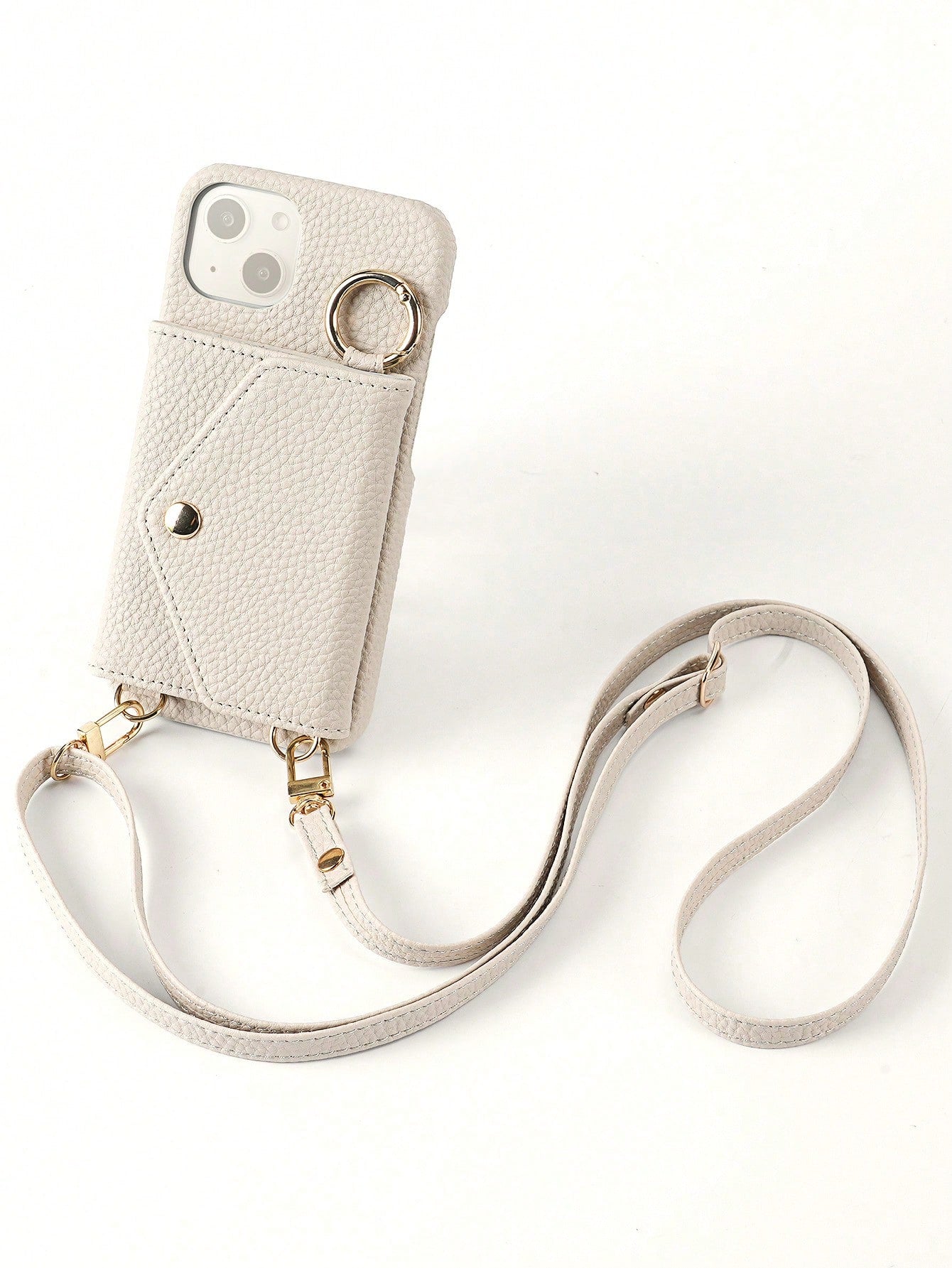 Børnies | Crossbody Økologisk Læder Telefon Etui - Multifunktionel