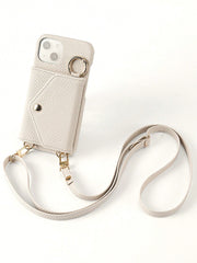 Børnies | Crossbody Økologisk Læder Telefon Etui - Multifunktionel