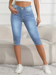 Bine™ | Casual Stretch Skinny Jeans 7/8 Længde