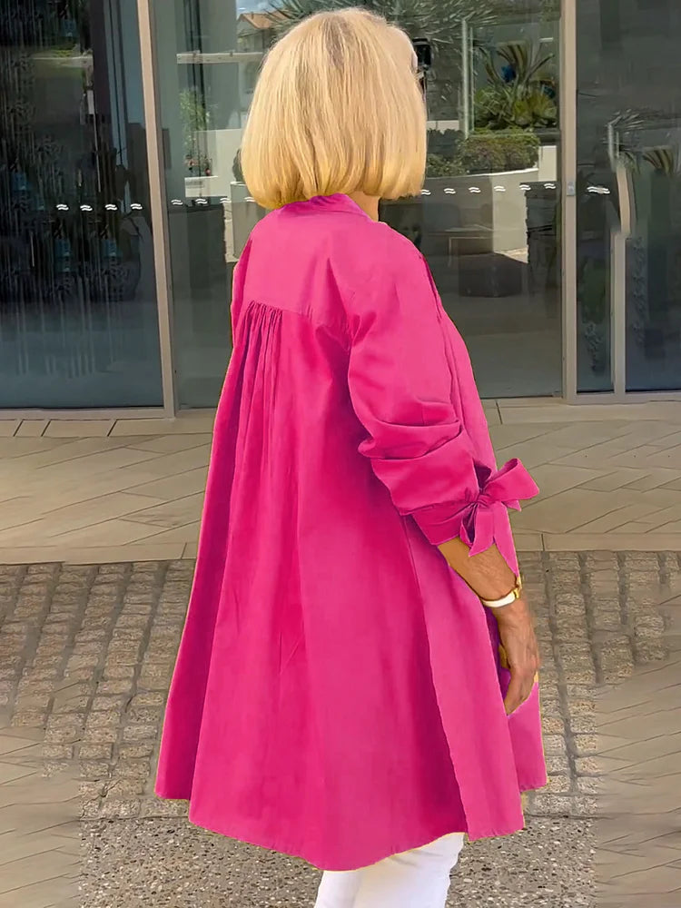 Alina – Luftig bomuldsbluse med feminin elegance