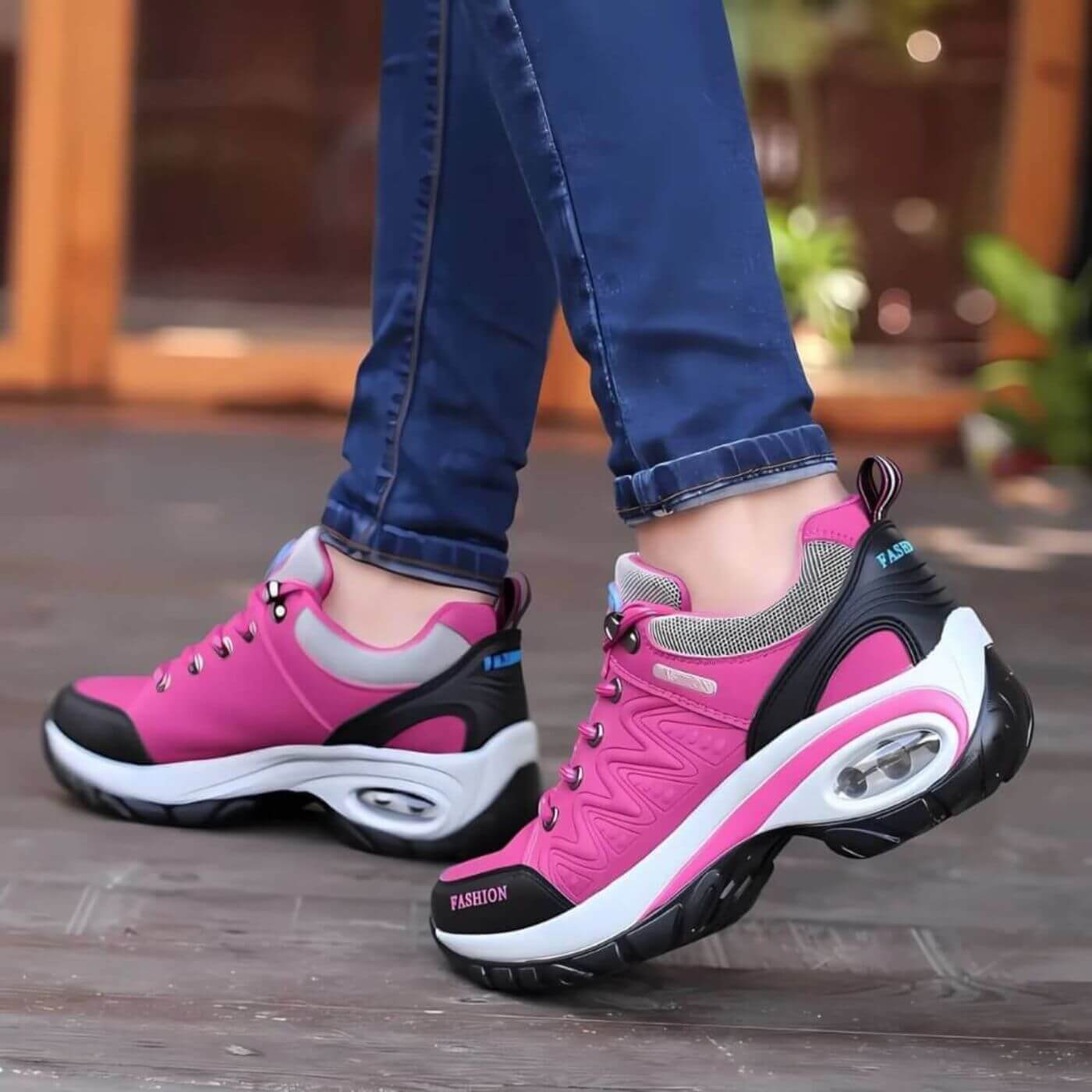 ComfortStep™ | Ergonomiske Gå-sko