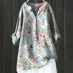 Tabea | Vintage-Inspireret Skjorte med Knapper