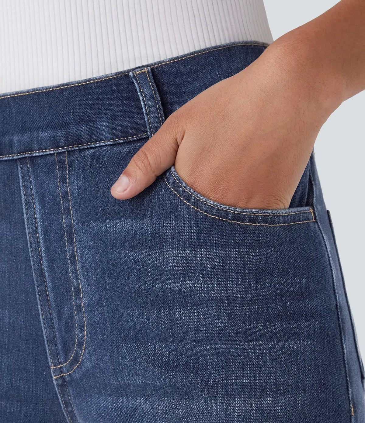 ComfortFit™ – Elastiske & Komfortable Bukser med Høj Talje